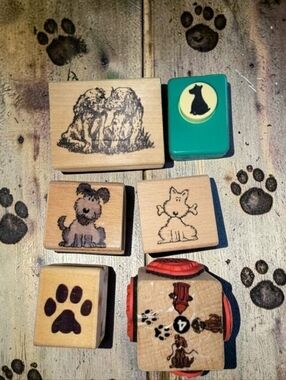 Dog Stamps and Dog Punch Collection (CRA4)